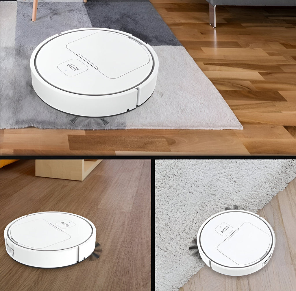 🔥 Smart Clean Robot 2 en 1 - Aspira y Limpia Automáticamente