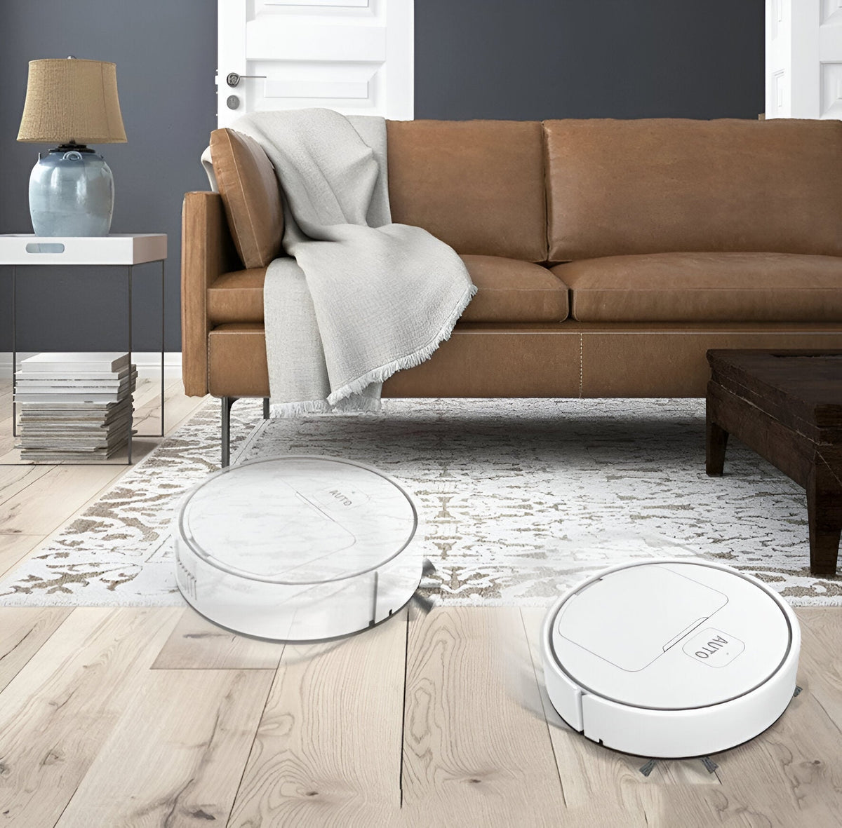 🔥 Smart Clean Robot 2 en 1 - Aspira y Limpia Automáticamente